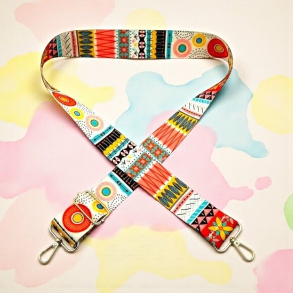 🆕️Boho Bright Adjustable Strap | Colorful Replacement Bags Cameras & More 👜🎶 - Picture 1 of 10